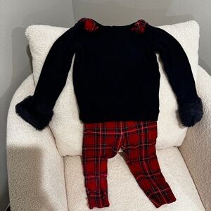 Janie and Jack | Plaid Set